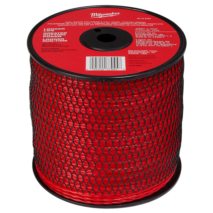 Milwaukee 49-16-2783 .095" x 750' Trimmer Line - 2