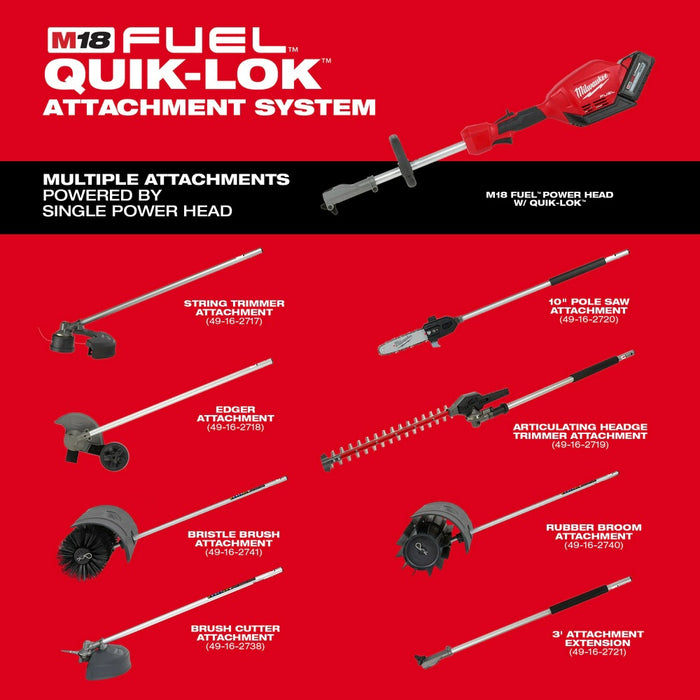 Milwaukee 49-16-2785 M18 FUEL QUIK-LOK Attachment Hanger 3pk - 6