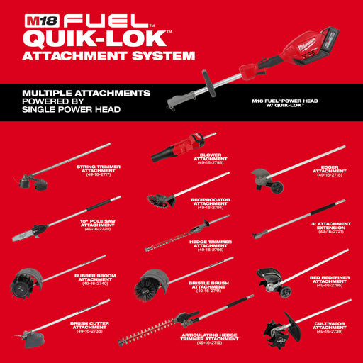 Milwaukee 49-16-2793 M18 FUEL QUIK-LOK Blower Attachment - 2