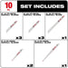 Milwaukee 49-22-1110 10 Piece Sawzall Blade Set - 2