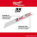 Milwaukee  49-22-1132 Milwaukee 32-Piece Mega SAWZALL Blade Kit - 8