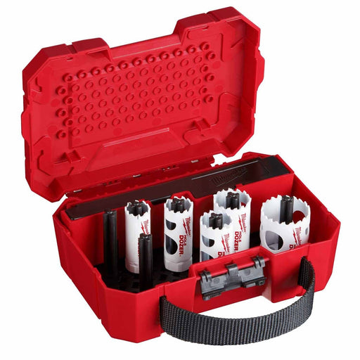 Milwaukee 49-22-4006 9-Piece General-Purpose Hole Dozer Hole Saw Kit