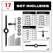 Milwaukee 49-22-5600 17PC SAE Tap and Die Set - 2