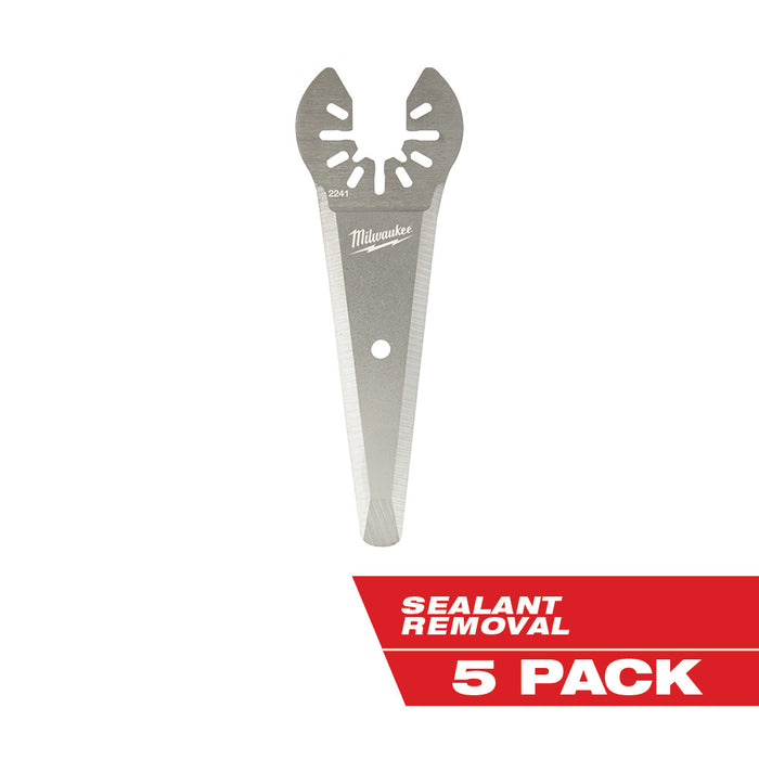 Milwaukee  49-25-2241 Milwaukee® OPEN-LOK™ TAPERED SEALANT CUTTING BLADE 5PK - 3