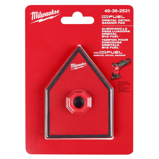 Milwaukee 49-36-2531 M12 Orbital Detail Sander Pad - 2