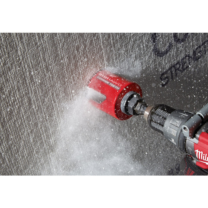 Milwaukee 49-56-9210 2-1/8" Big Hawg with Long Life 10X Larger Carbide Teeth - 8