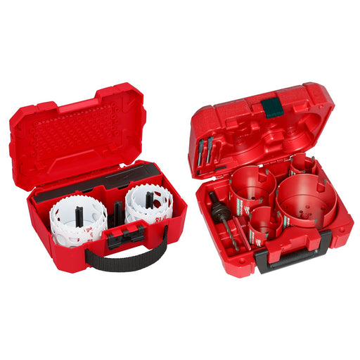 Milwaukee 49-56-9285 8 Piece Carbide BIG HAWG Hole Saw KIT