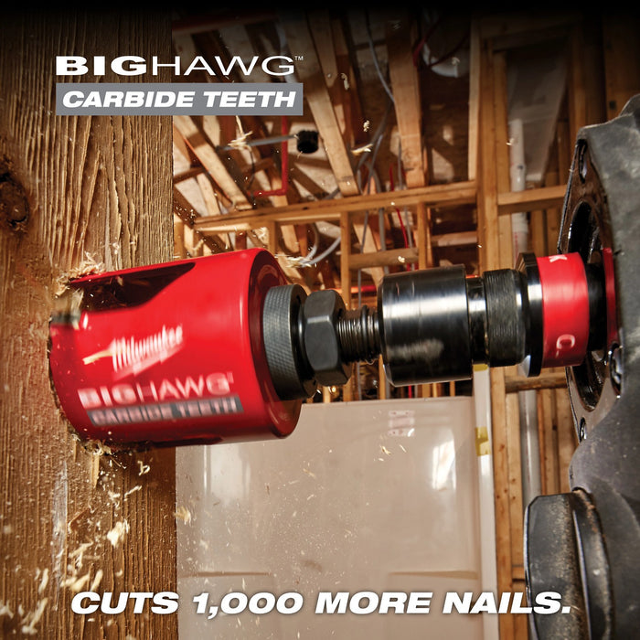 Milwaukee 49-56-9290 10 Piece Carbide Big Hawg Hole Saw Kit - 6