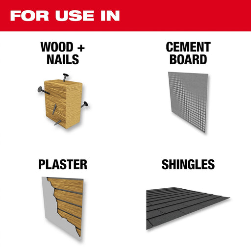 Milwaukee 49-56-9295 9 PC BIG HAWG with Carbide Teeth PACKOUT Kit - 2