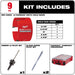 Milwaukee 49-56-9295 9 PC BIG HAWG with Carbide Teeth PACKOUT Kit - 3