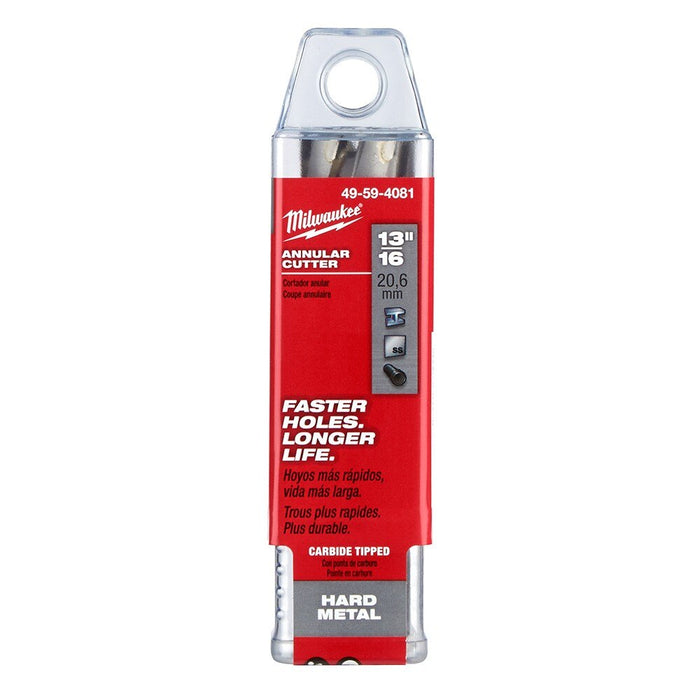 Milwaukee 49-59-4081 13/16" TCT Annular Cutter 2" Depth - 2
