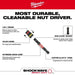 Milwaukee 49-66-4565 SHOCKWAVE Impact Duty QUIK-CLEAR 2-in-1 Magnetic Nut Driver Set - 2