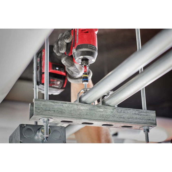 Milwaukee 49-66-4565 SHOCKWAVE Impact Duty QUIK-CLEAR 2-in-1 Magnetic Nut Driver Set - 6