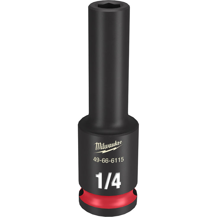 Milwaukee 49-66-6115 SHOCKWAVE Impact Duty™  3/8" Drive 1/4" Deep 6 Point Socket