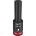 Milwaukee 49-66-6149 SHOCKWAVE Impact Duty™  3/8"Drive 7MM Deep 6 Point Socket