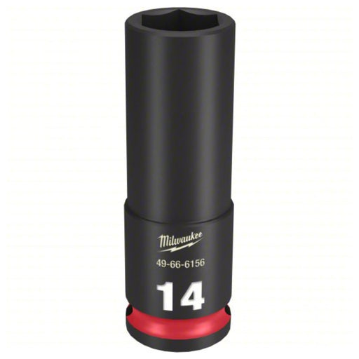Milwaukee 49-66-6156 SHOCKWAVE Impact Duty™  3/8"Drive 14MM Deep 6 Point Socket
