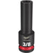 Milwaukee 49-66-6220 SHOCKWAVE Impact Duty™  1/2"Drive 3/8" Deep 6 Point Socket