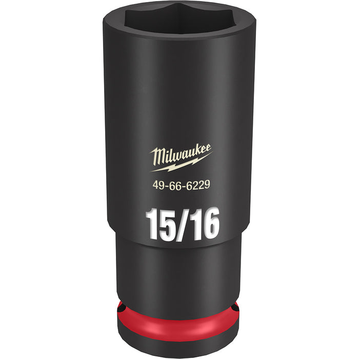 Milwaukee 49-66-6229 SHOCKWAVE Impact Duty™  1/2"Drive 15/16" Deep 6 Point Socket