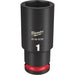 Milwaukee 49-66-6230 SHOCKWAVE Impact Duty™  1/2"Drive 1" Deep 6 Point Socket