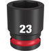 Milwaukee 49-66-6255 SHOCKWAVE Impact Duty™  1/2"Drive 23MM Standard 6 Point Socket