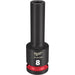 Milwaukee 49-66-6269 SHOCKWAVE Impact Duty™  1/2"Drive 8MM Deep 6 Point Socket