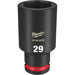 Milwaukee 49-66-6290 SHOCKWAVE Impact Duty™  1/2"Drive 29MM Deep 6 Point Socket