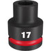 Milwaukee 49-66-6356 SHOCKWAVE Impact Duty™  3/4"Drive 17MM Standard 6 Point Socket