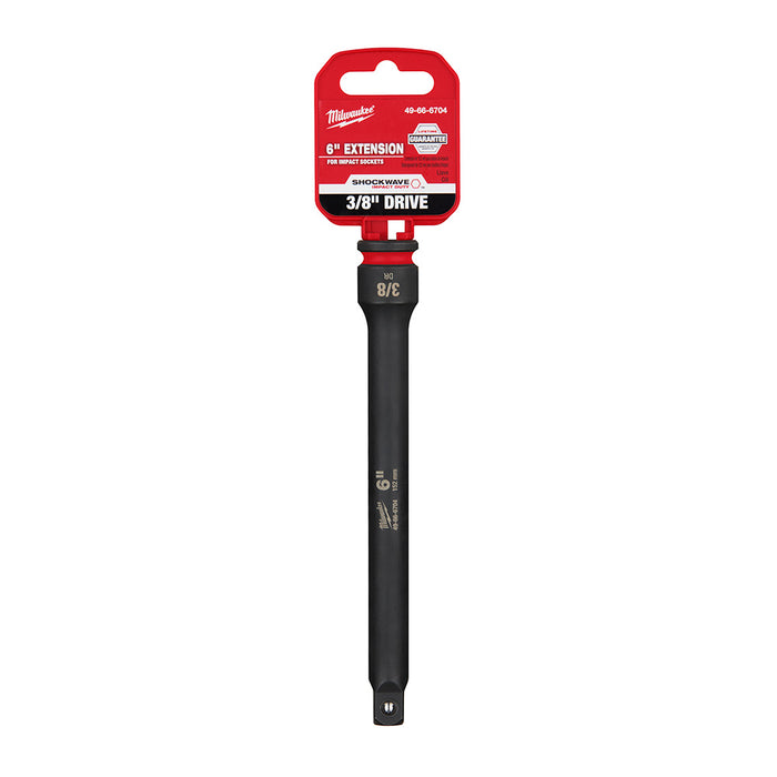 Milwaukee 49-66-6704 SHOCKWAVE Impact Duty™  3/8" Drive 6" Extension