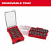 Milwaukee 49-66-6802 Shockwave Impact Duty Socket 1/2" Drive 15-Piece SAE Packout Set - 5