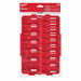 Milwaukee 49-66-6832 Shockwave Impact Duty Socket 1/2" Drice 15-Piece SAE Tray Only - 2