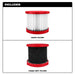 Milwaukee 49-90-1900HW M18 M12 HEPA Wet Dry Vacuum Filter Kit 5.2" x 5.2" x 4.6" (2 Pack) - 2