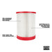 Milwaukee 49-90-1977 Large Wet/Dry Vacuum HEPA Filter - 3