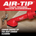 Milwaukee 49-90-2021 AIR-TIP Rotating Corner Brush Tool - 6