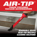 Milwaukee 49-90-2023 AIR-TIP 3-in-1 Crevice and Brush Tool - 7