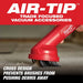 Milwaukee 49-90-2035 AIR-TIP Cross Brush Tool - 6