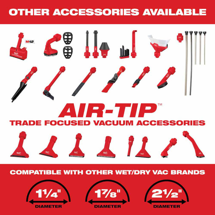 Milwaukee 49-90-2040 AIR-TIP Claw Utility Nozzle w/ Brushes - 5