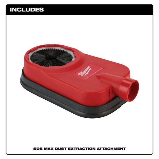 Milwaukee 5317-DE SDS Max Dust Extraction Attachment - 2