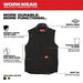 Milwaukee 801B-3X Heavy Duty Sherpa-Lined Vest - Black 3X - 4