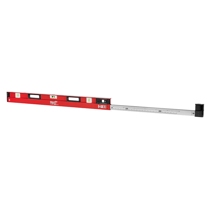 Milwaukee MLXPM78 48" - 78" REDSTICK Magnetic Expandable Level - 3