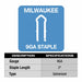 Milwaukee MPU2-960 2" 9 Gauge Galvanized Staples - 2