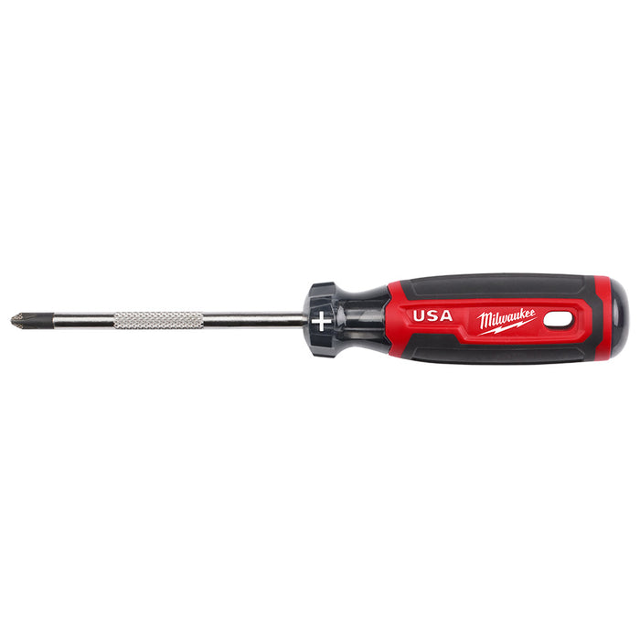 Milwaukee MT202 #2 Phillips 4" Cushion Grip Screwdriver (USA)