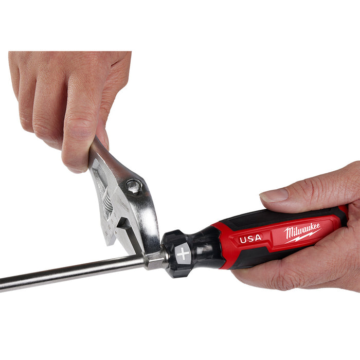 Milwaukee MT209 3/8" Slotted 8" Cushion Grip Screwdriver (USA) - 8