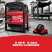Milwaukee MXF002-2XC MX FUEL CARRY-ON Portable 3600W/1800W Push Start Battery Powered Power Supply Generator Kit w/ Two Batteries - 10