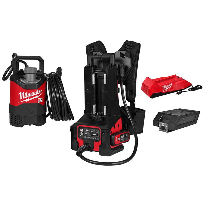 Milwaukee MXF211-1XC MX FUEL 1HP 2" Submersible Pump Kit