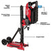 Milwaukee MXF301-2CXS MX FUEL Handheld Concrete Core Drill Kit w/ Stand, Two Batteries and Charger - 13