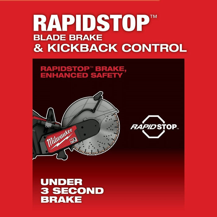 Milwaukee MXF315-0 MX FUEL 14" Cut-Off Saw w/ RAPIDSTOP Brake - 5