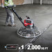 Milwaukee MXF336-3HD MX FUEL 36" Walk-Behind Trowel Kit - 8