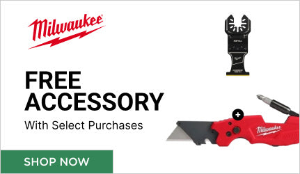 Milwaukee - Free Accessory with Select Purchase