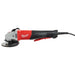 Milwaukee 6143-31 11 Amp 4-1/2" /5" Braking Small Angle Grinder Paddle No-lock - 2