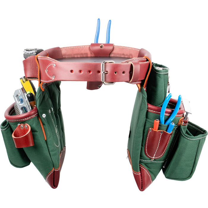 Occidental Leather 8585 LG Heritage FatLip Tool Bag Set - 4